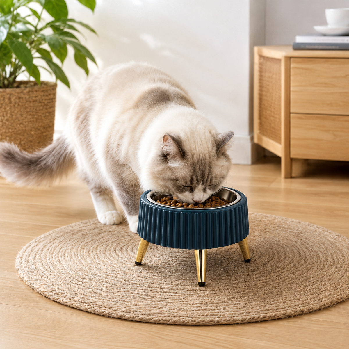 Pet feeding products